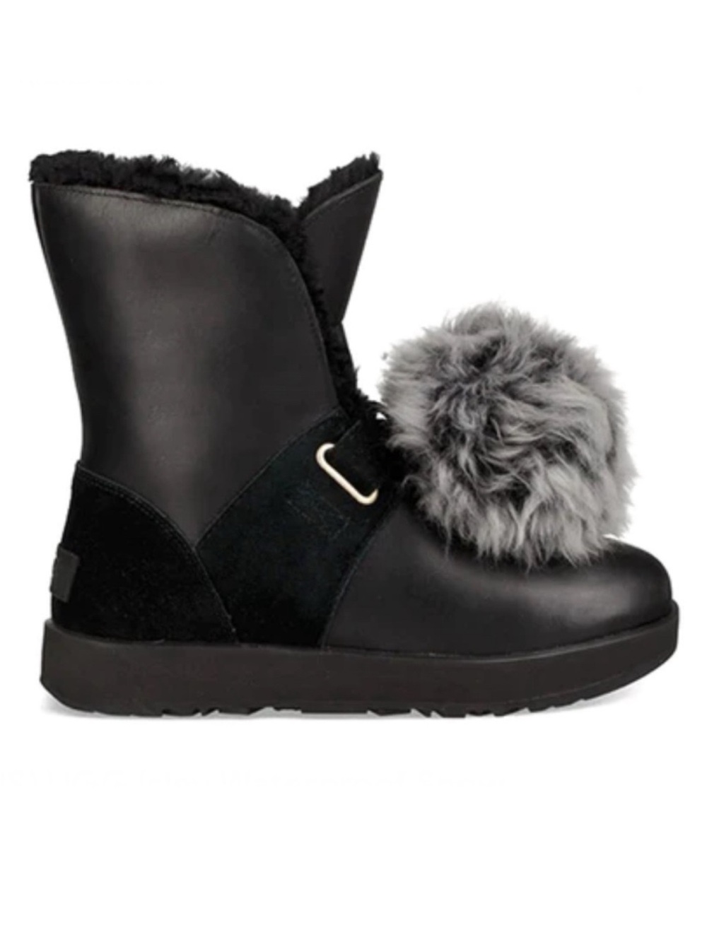 UGG Isley Waterproof Boots in Black